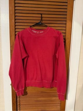 John Galt Red Crewneck Sweatshirt